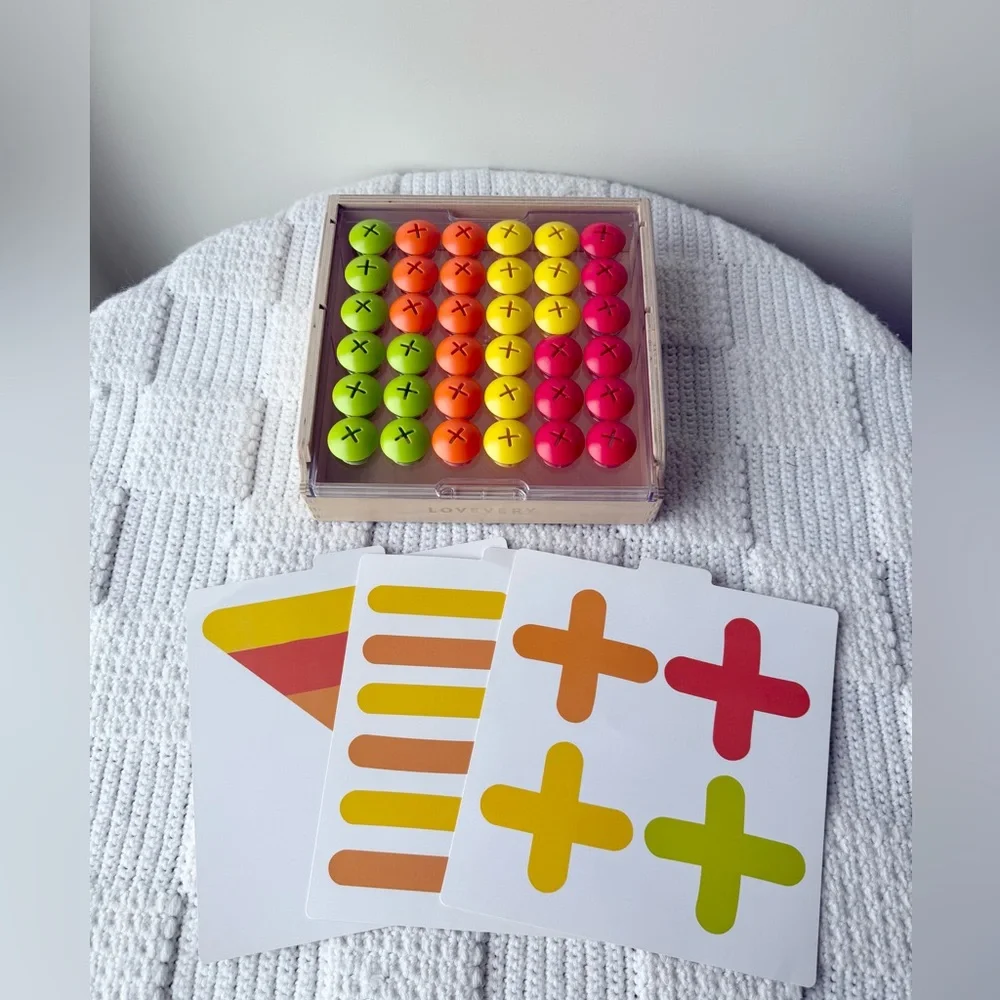 Lovevery Mosaic Button Board
